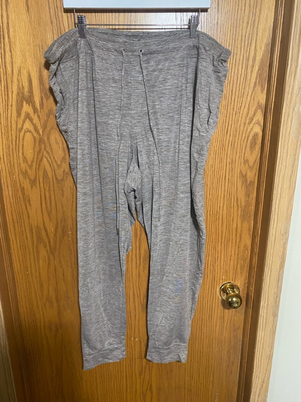 Women’s plus size purple joggers